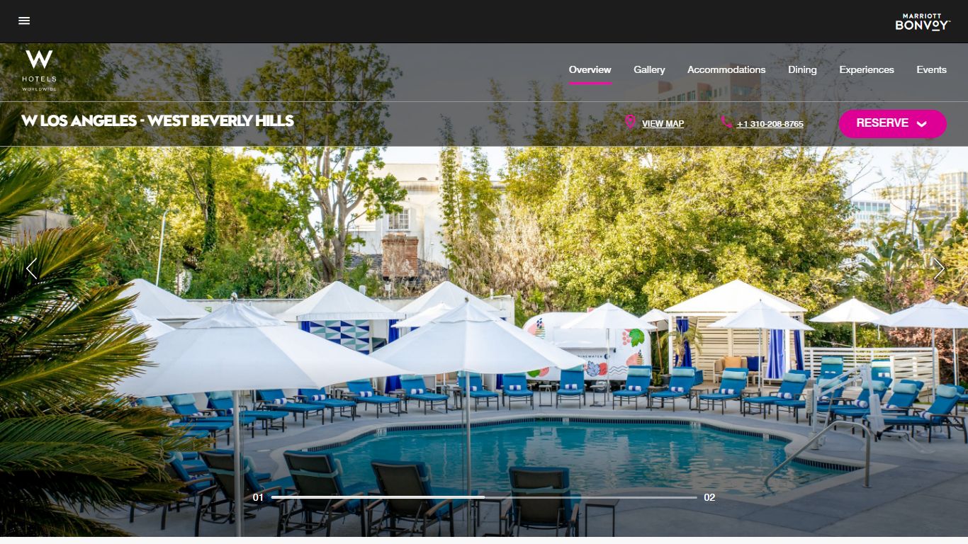 Westwood LA Hotel | W Los Angeles - West Beverly Hills